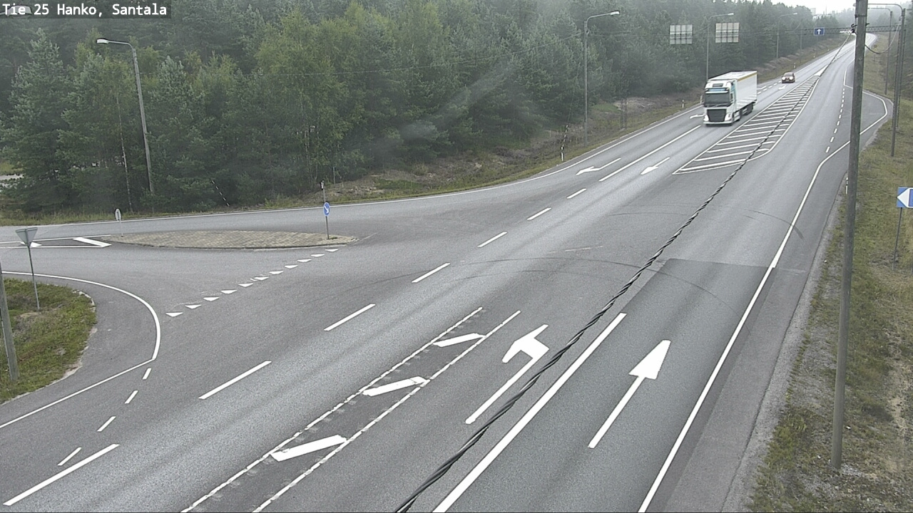 Weather Camera Image Väg 25 Hangö, Sandö, Hanko, Uusimaa