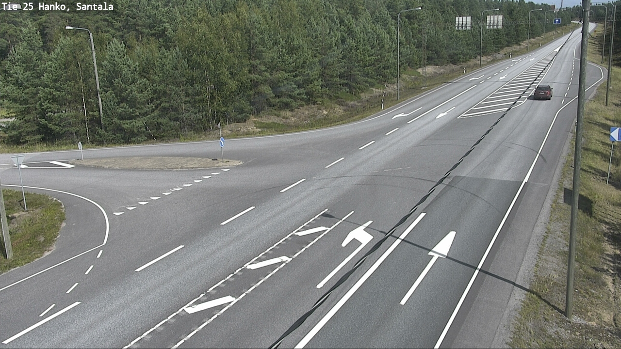 Kelikamerat Kuva Tie 25 Hanko, Santala, Hanko, Uusimaa