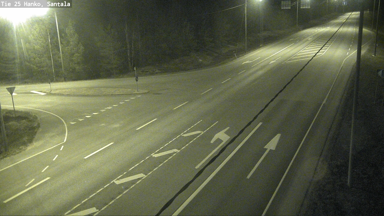 Weather Camera Image Väg 25 Hangö, Sandö, Hanko, Uusimaa