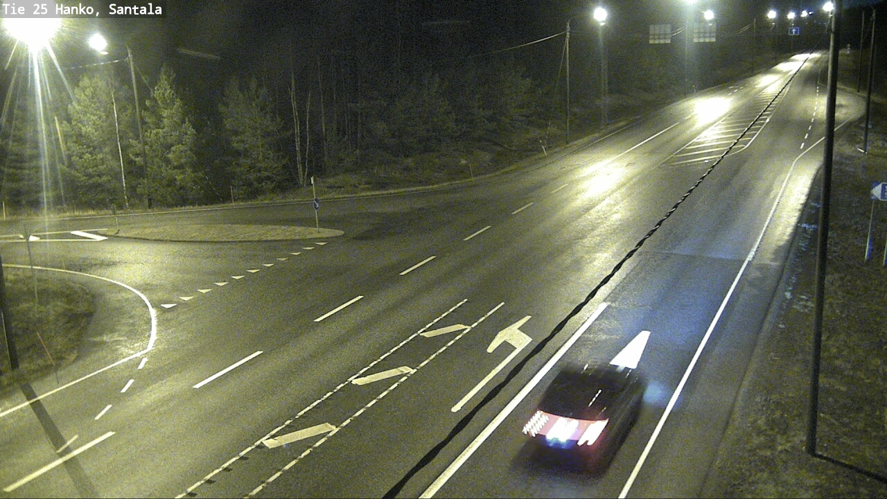 Weather Camera Image Road 25 Hanko, Santala, Hanko, Uusimaa