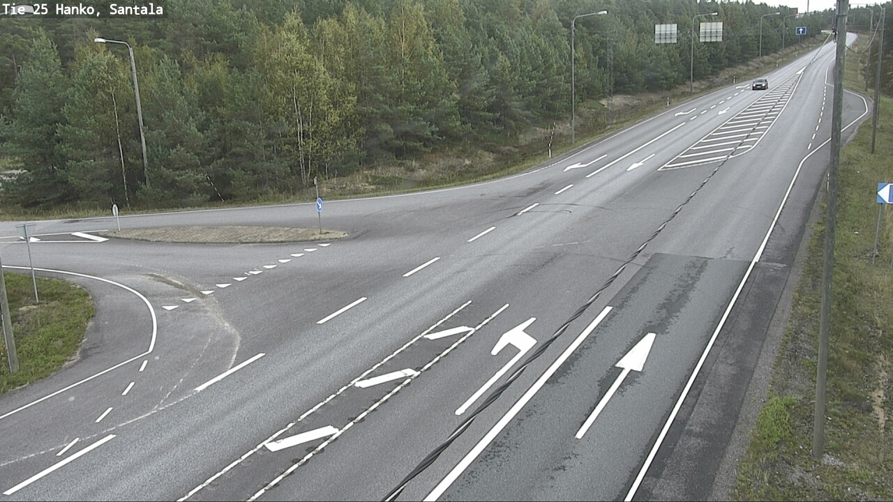 Weather Camera Image Road 25 Hanko, Santala, Hanko, Uusimaa
