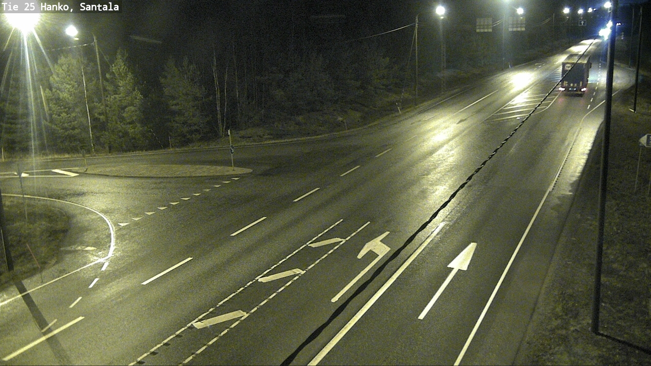 Weather Camera Image Road 25 Hanko, Santala, Hanko, Uusimaa
