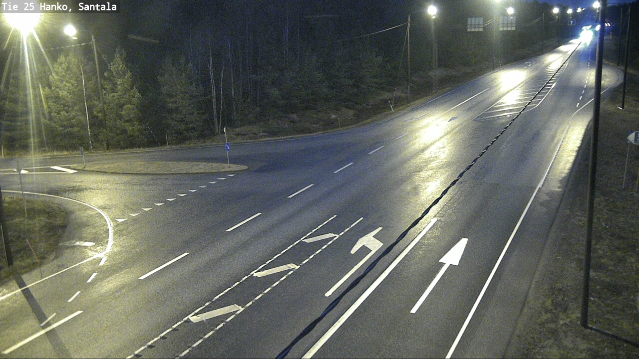 Weather Camera Image Road 25 Hanko, Santala, Hanko, Uusimaa