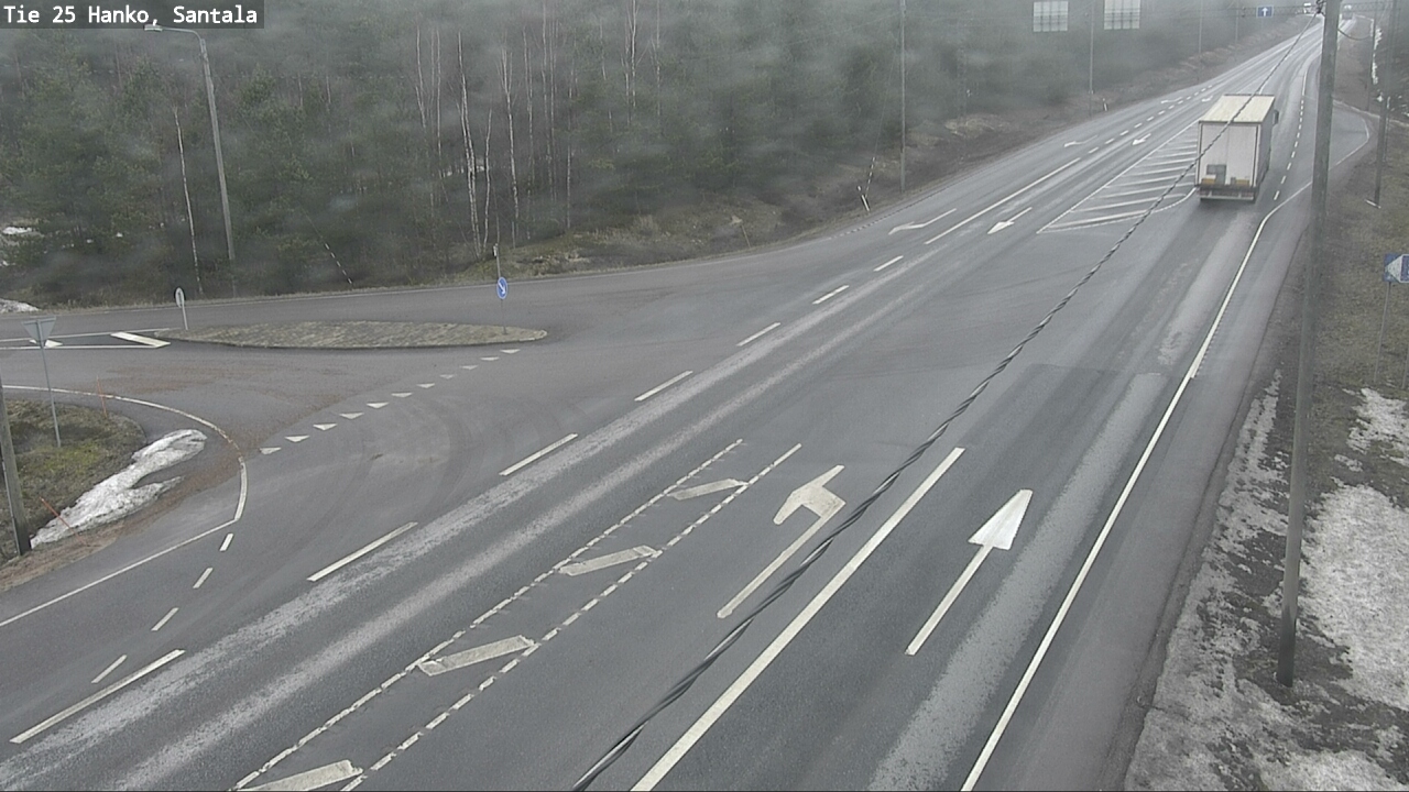 Weather Camera Image Road 25 Hanko, Santala, Hanko, Uusimaa