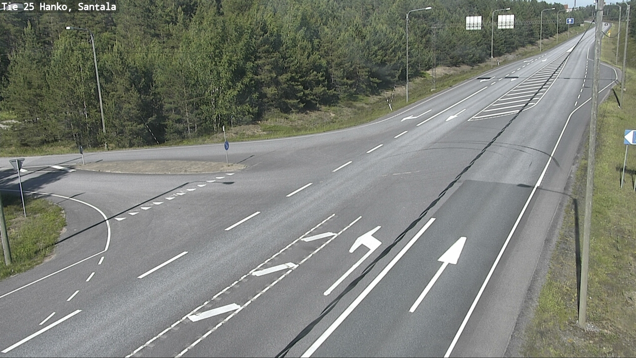 Kelikamerat Kuva Tie 25 Hanko, Santala, Hanko, Uusimaa