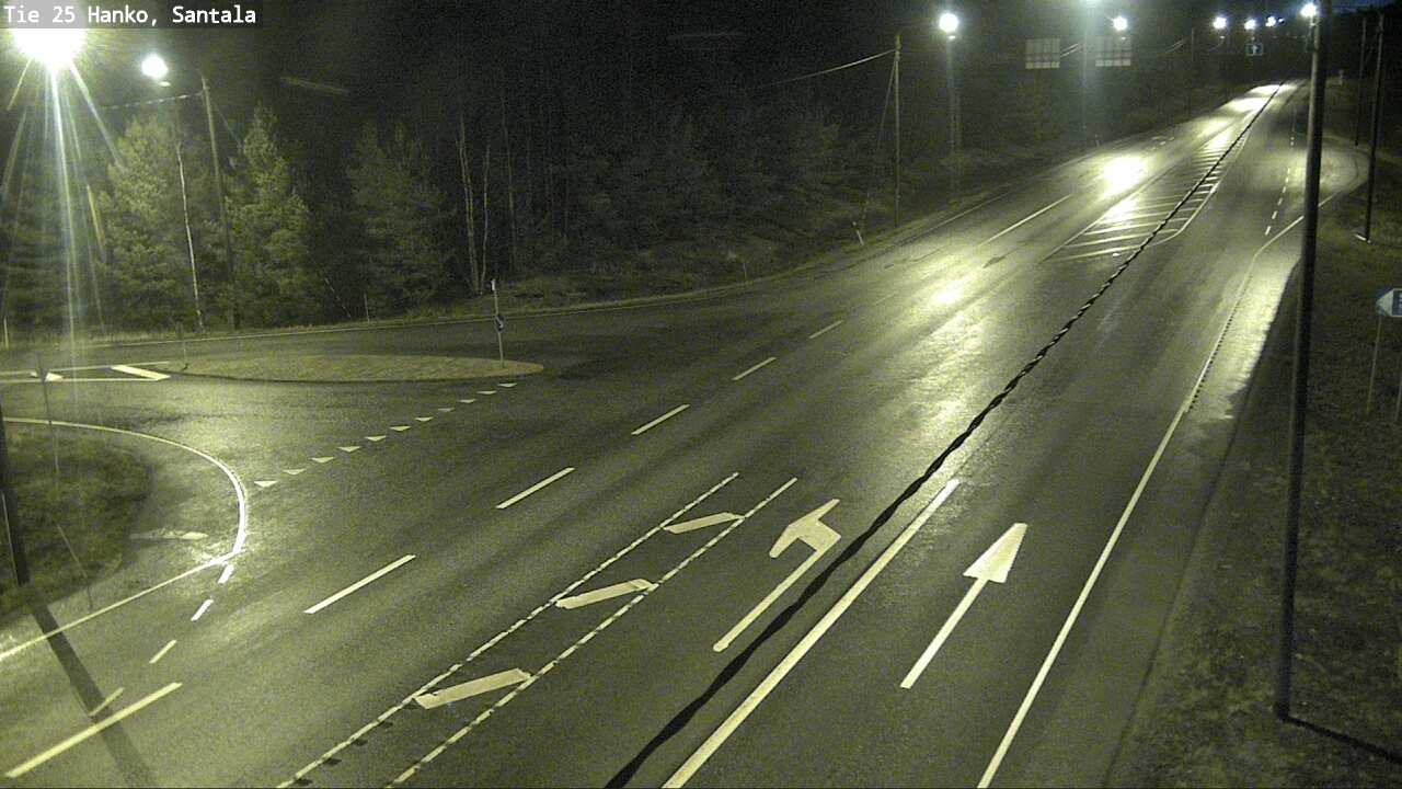 Weather Camera Image Road 25 Hanko, Santala, Hanko, Uusimaa