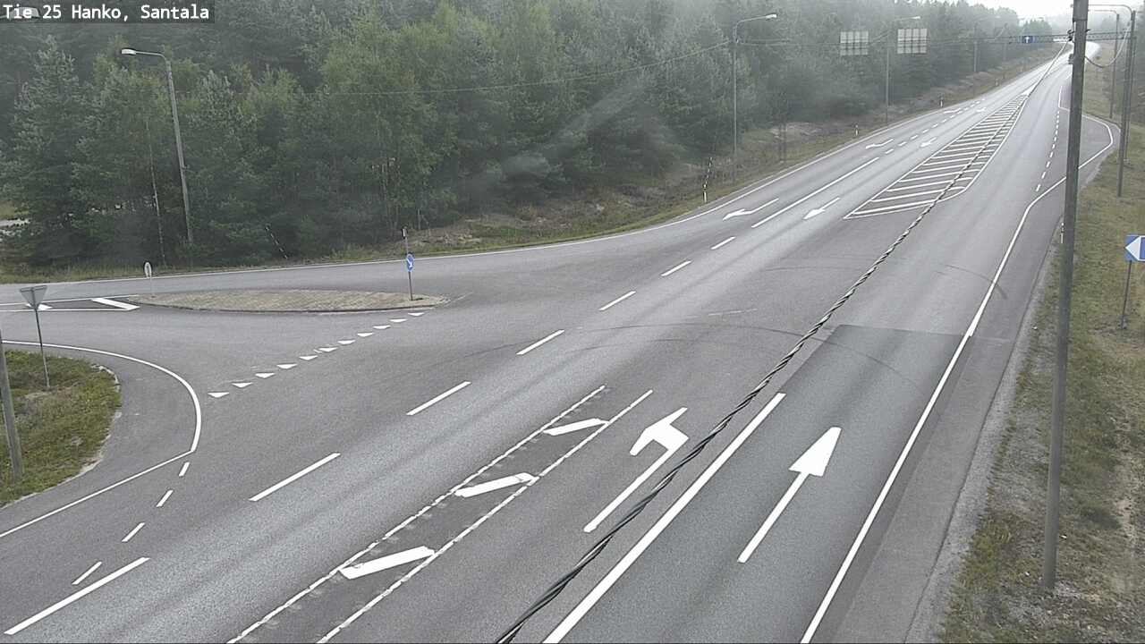 Weather Camera Image Väg 25 Hangö, Sandö, Hanko, Uusimaa