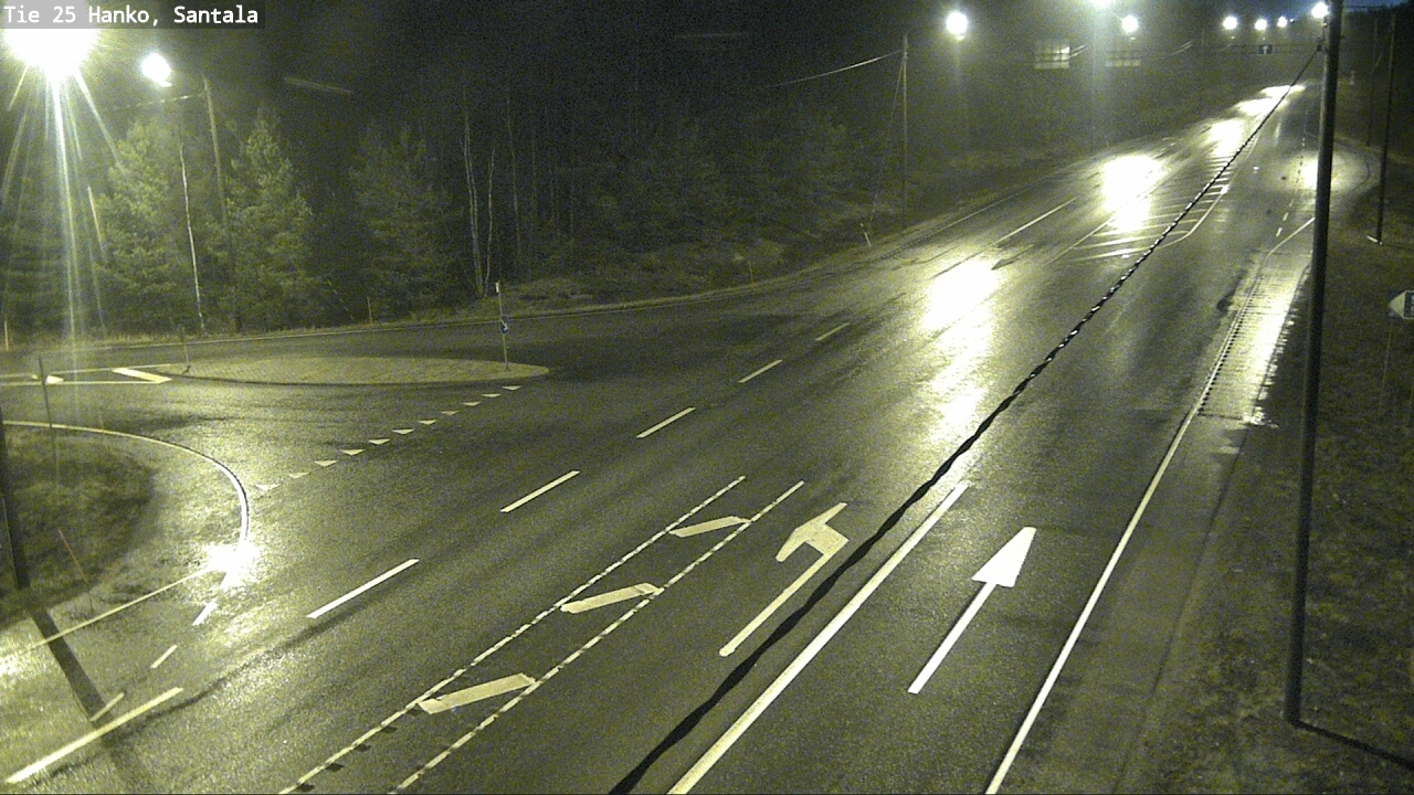 Weather Camera Image Road 25 Hanko, Santala, Hanko, Uusimaa