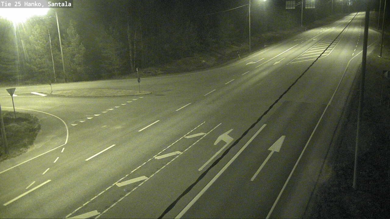 Weather Camera Image Väg 25 Hangö, Sandö, Hanko, Uusimaa