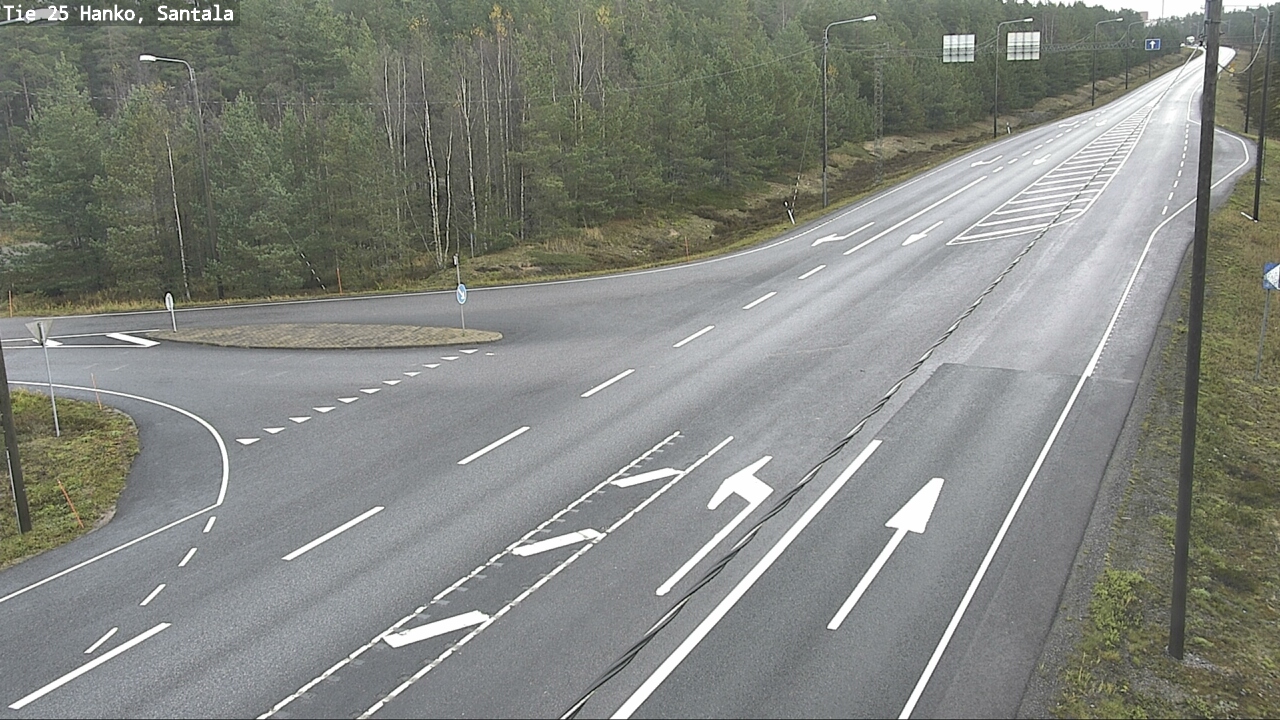 Kelikamerat Kuva Tie 25 Hanko, Santala, Hanko, Uusimaa