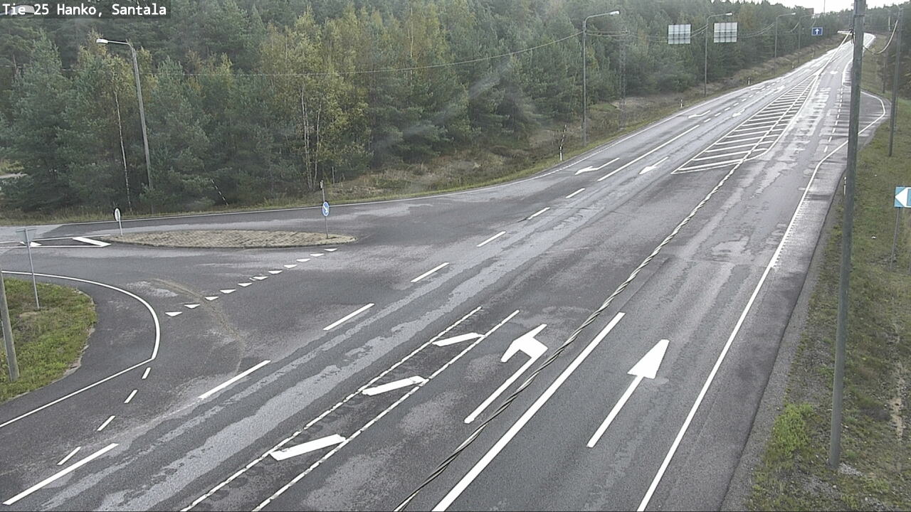 Weather Camera Image Väg 25 Hangö, Sandö, Hanko, Uusimaa