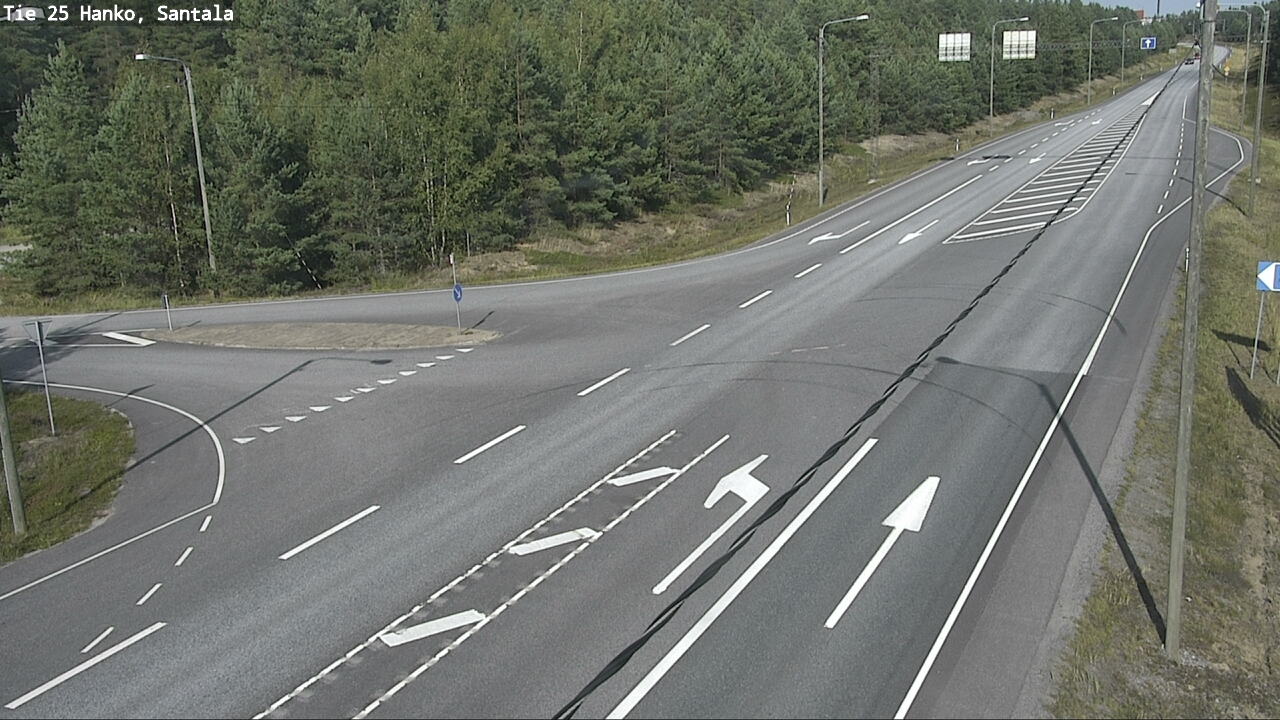Kelikamerat Kuva Tie 25 Hanko, Santala, Hanko, Uusimaa