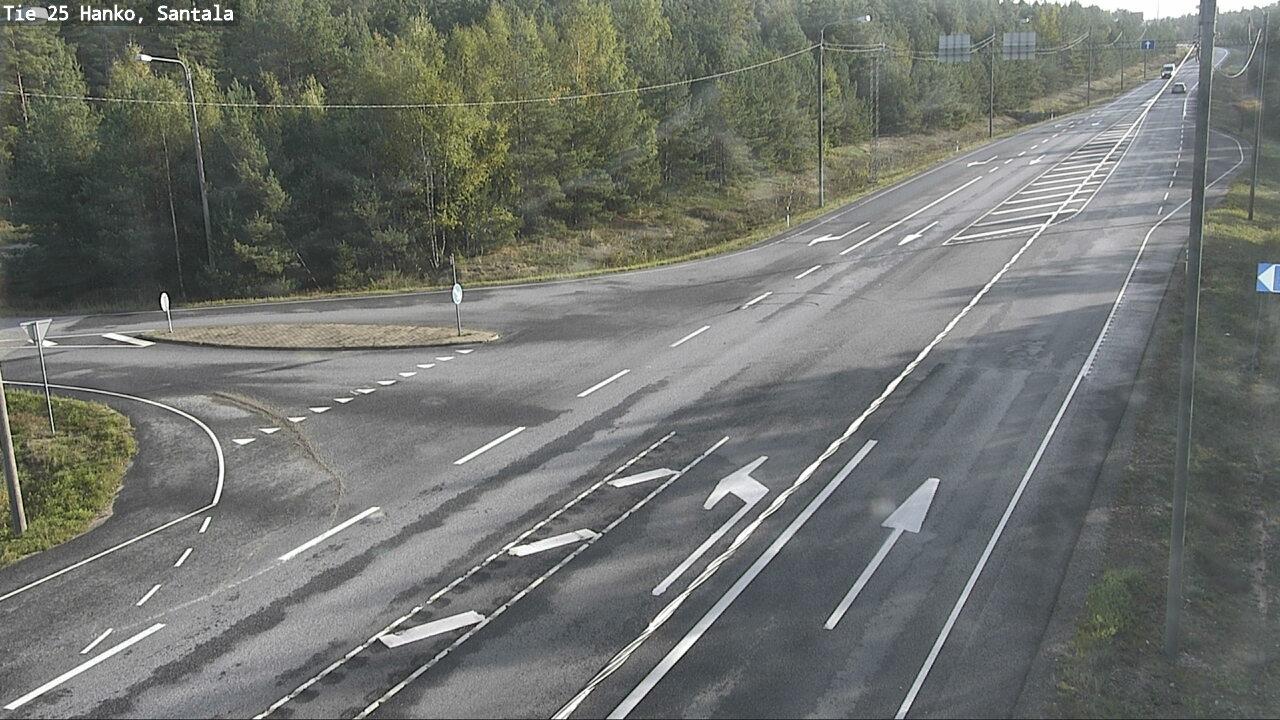 Weather Camera Image Road 25 Hanko, Santala, Hanko, Uusimaa