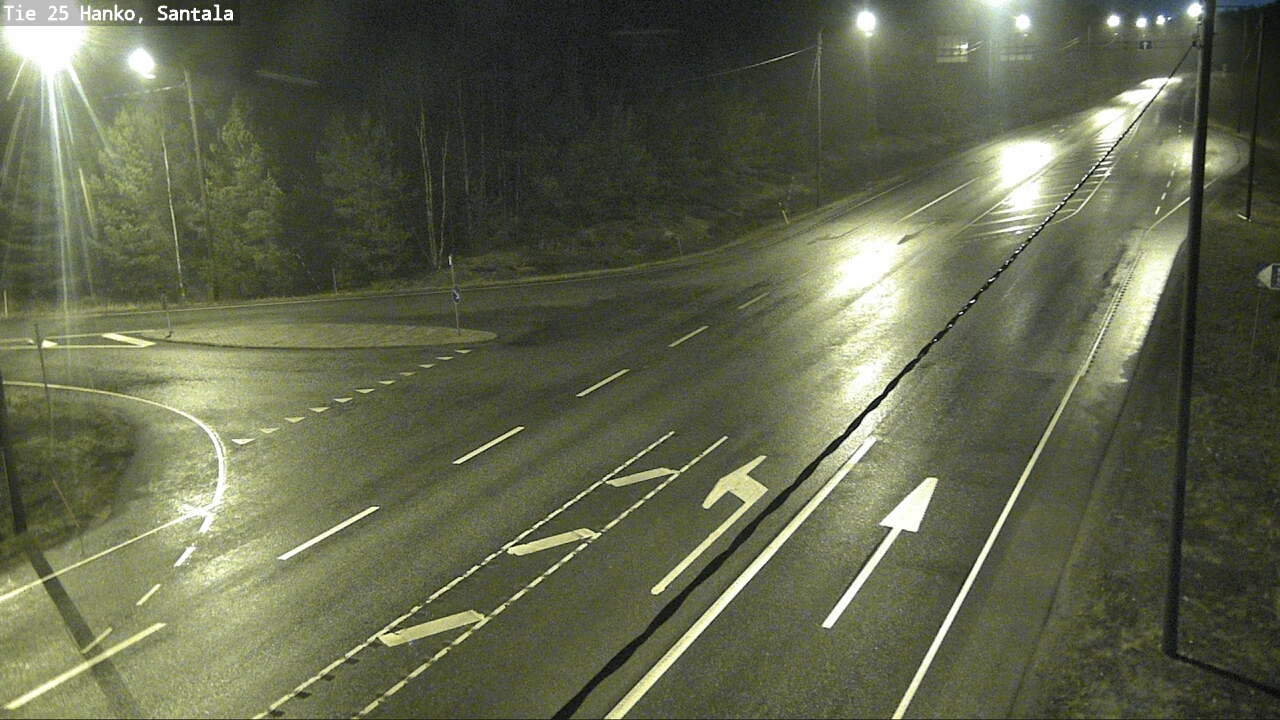 Weather Camera Image Road 25 Hanko, Santala, Hanko, Uusimaa