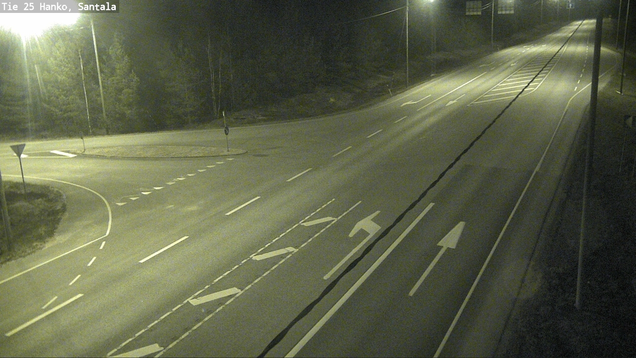 Weather Camera Image Väg 25 Hangö, Sandö, Hanko, Uusimaa