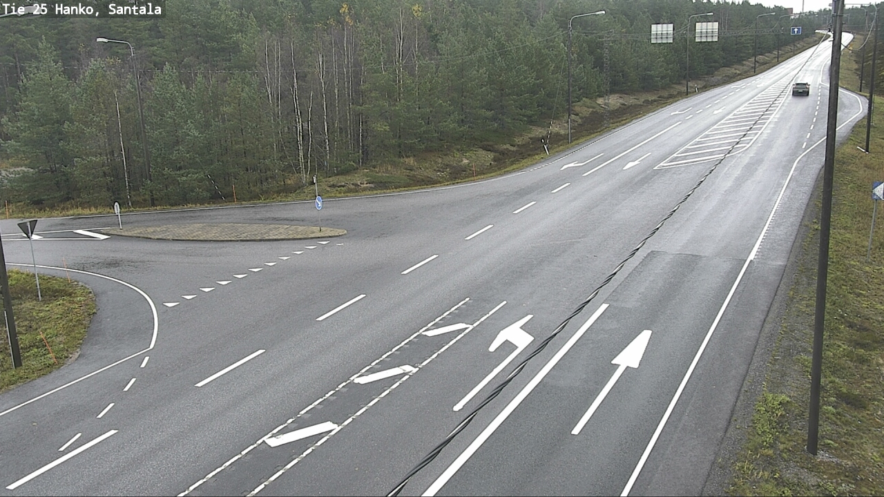 Weather Camera Image Väg 25 Hangö, Sandö, Hanko, Uusimaa