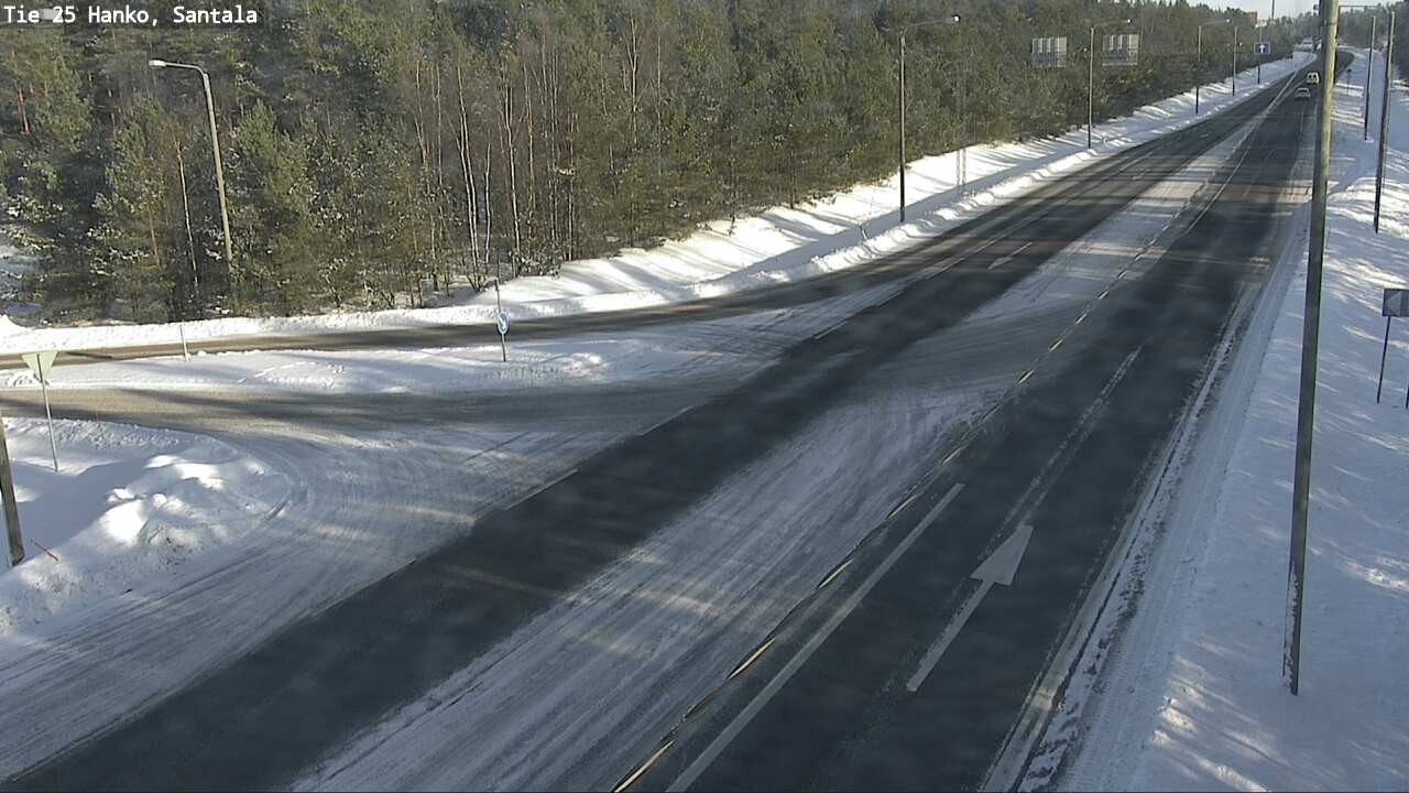 Weather Camera Image Road 25 Hanko, Santala, Hanko, Uusimaa