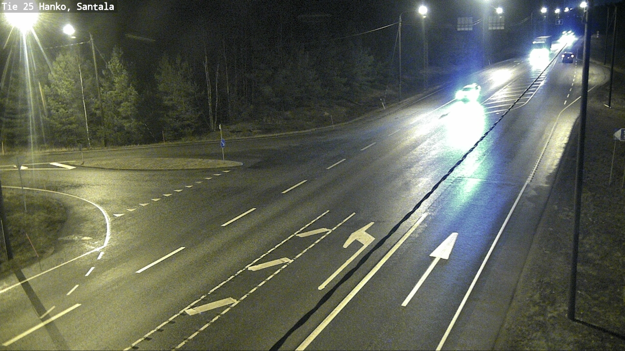 Weather Camera Image Road 25 Hanko, Santala, Hanko, Uusimaa