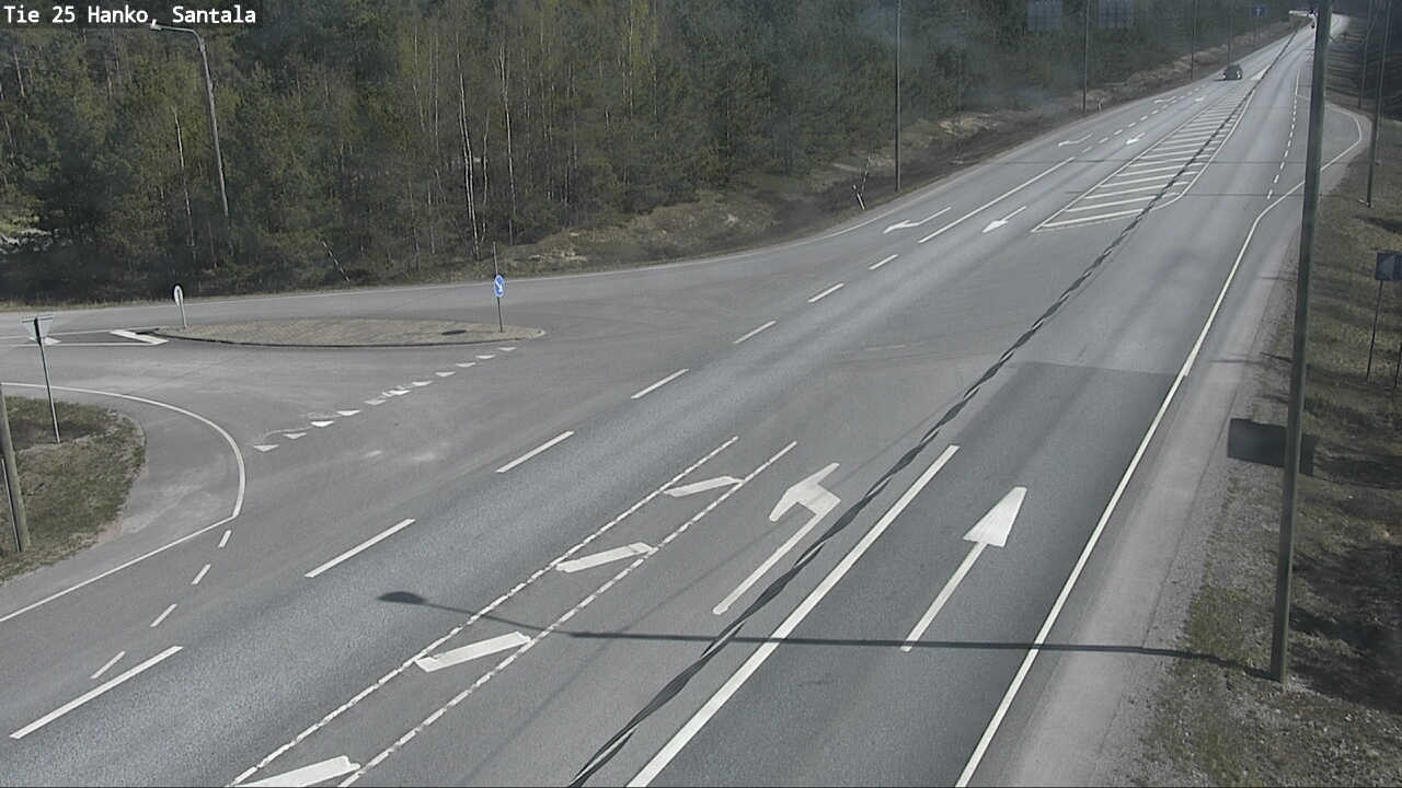 Kelikamerat Kuva Tie 25 Hanko, Santala, Hanko, Uusimaa