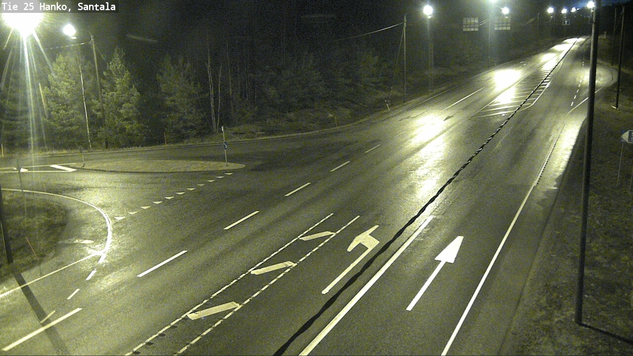 Weather Camera Image Road 25 Hanko, Santala, Hanko, Uusimaa
