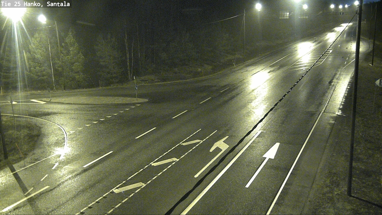 Weather Camera Image Road 25 Hanko, Santala, Hanko, Uusimaa