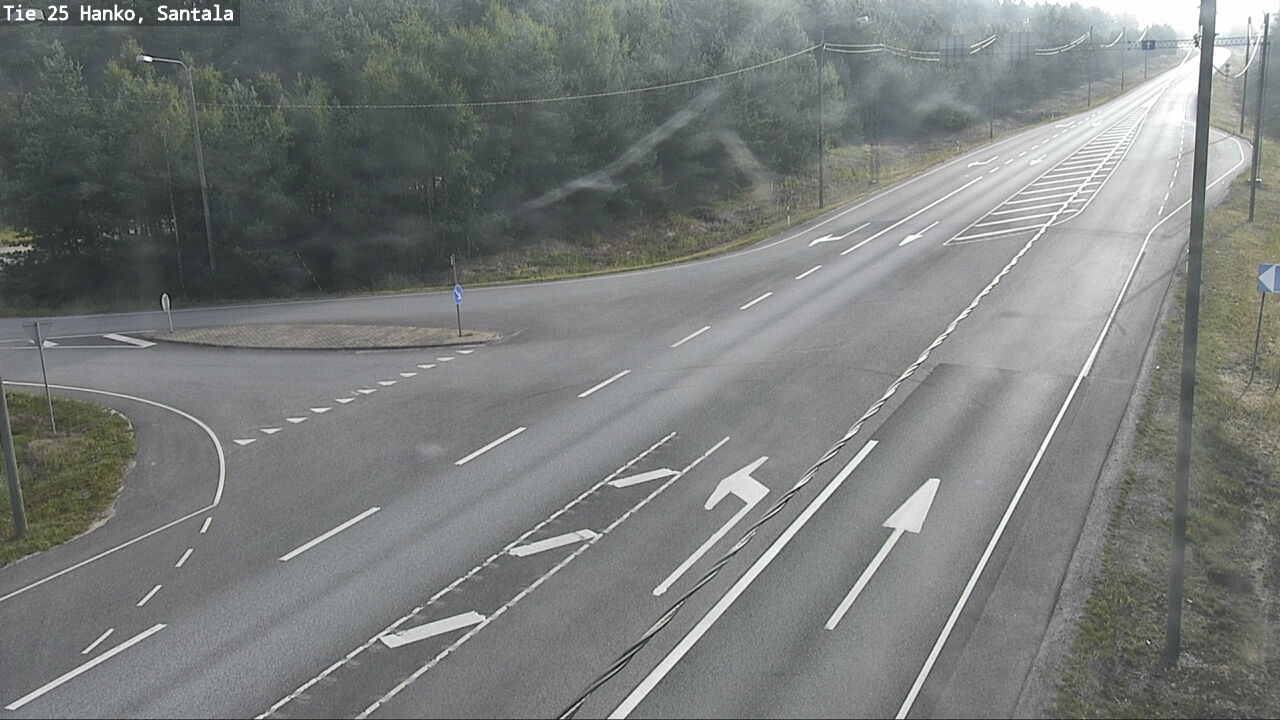 Weather Camera Image Väg 25 Hangö, Sandö, Hanko, Uusimaa