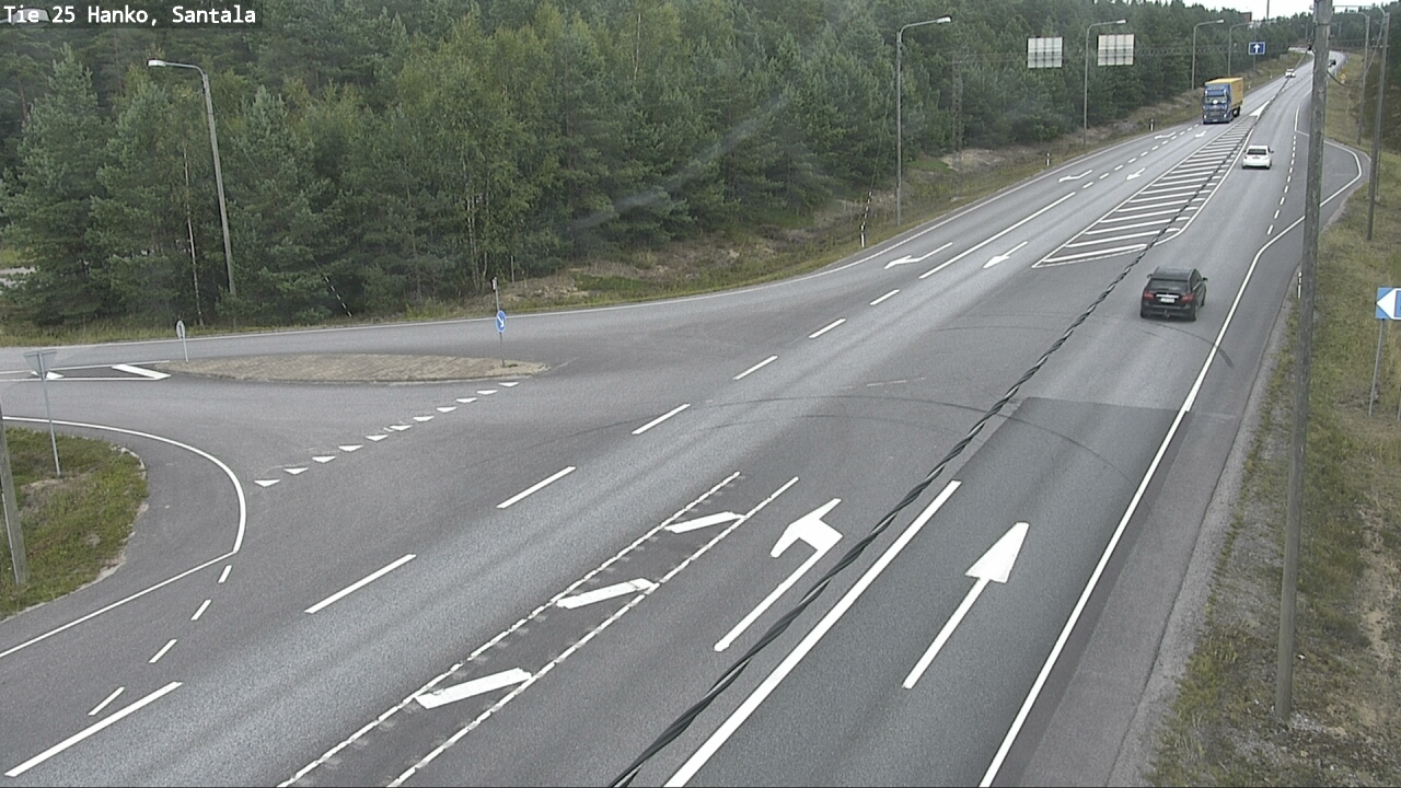 Kelikamerat Kuva Tie 25 Hanko, Santala, Hanko, Uusimaa