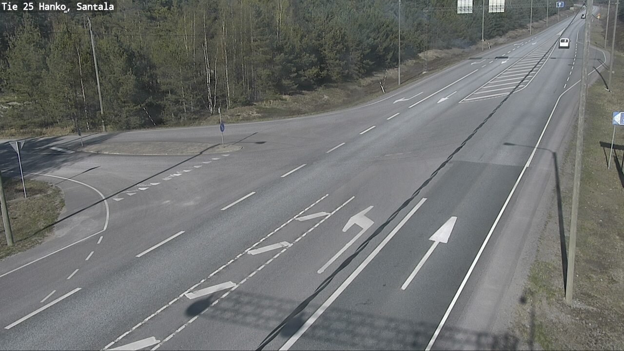 Kelikamerat Kuva Tie 25 Hanko, Santala, Hanko, Uusimaa