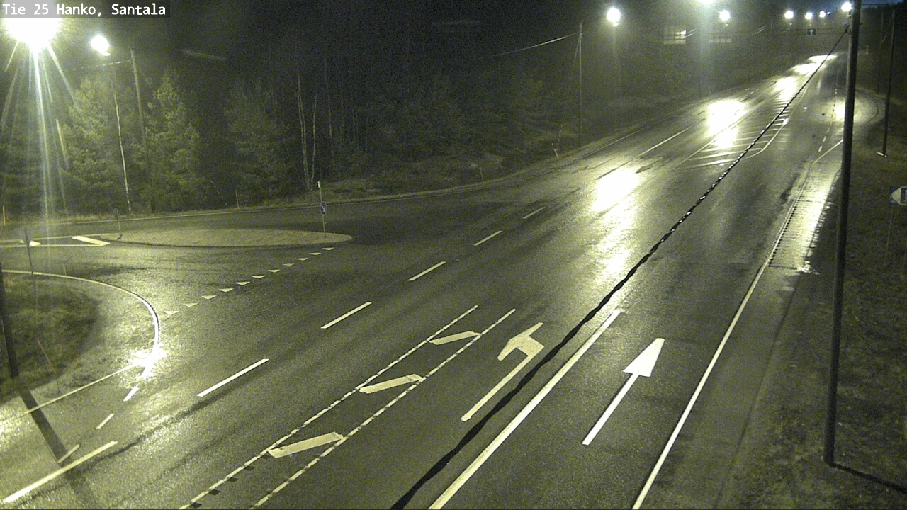 Weather Camera Image Road 25 Hanko, Santala, Hanko, Uusimaa