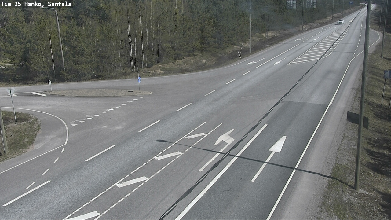 Kelikamerat Kuva Tie 25 Hanko, Santala, Hanko, Uusimaa