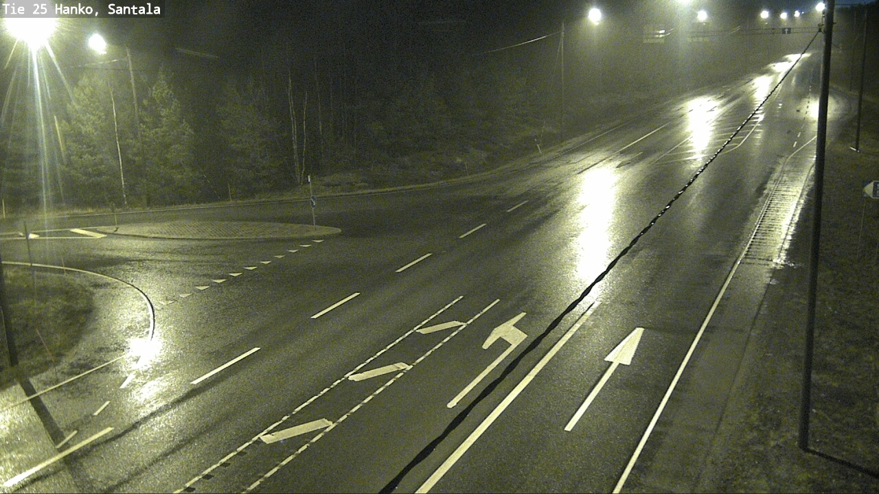 Weather Camera Image Road 25 Hanko, Santala, Hanko, Uusimaa