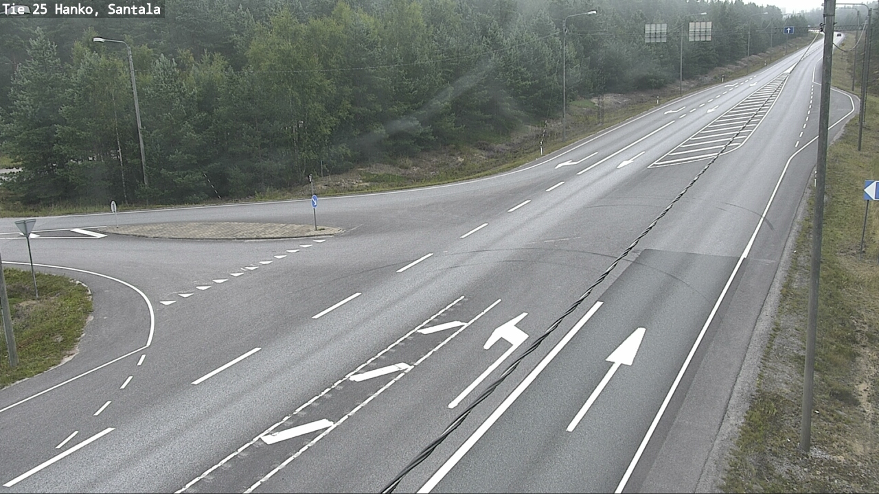 Weather Camera Image Väg 25 Hangö, Sandö, Hanko, Uusimaa