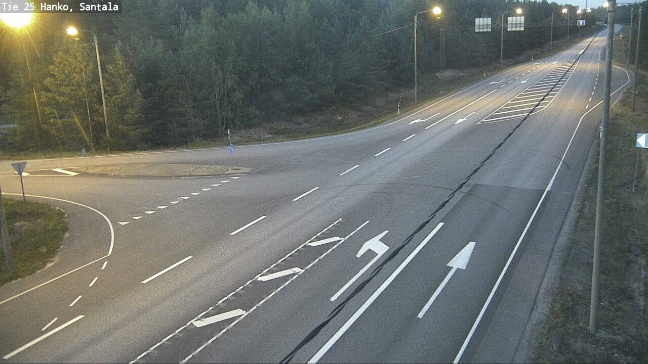 Kelikamerat Kuva Tie 25 Hanko, Santala, Hanko, Uusimaa