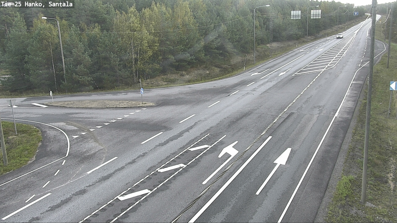 Weather Camera Image Road 25 Hanko, Santala, Hanko, Uusimaa