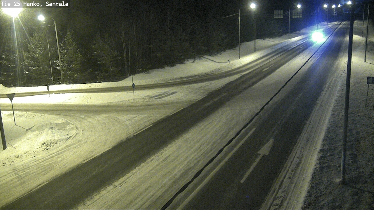Weather Camera Image Road 25 Hanko, Santala, Hanko, Uusimaa