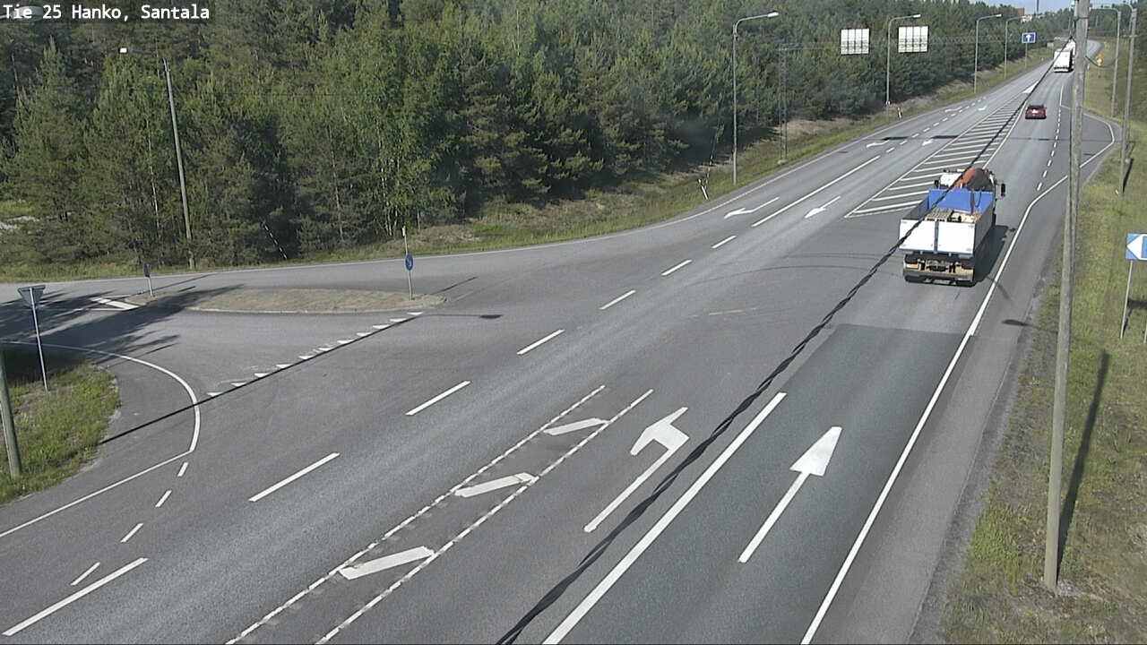 Kelikamerat Kuva Tie 25 Hanko, Santala, Hanko, Uusimaa