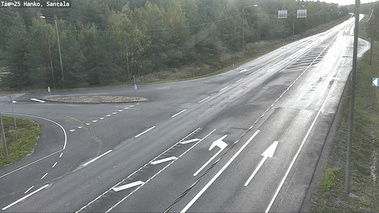 Weather Camera Image Väg 25 Hangö, Sandö, Hanko, Uusimaa