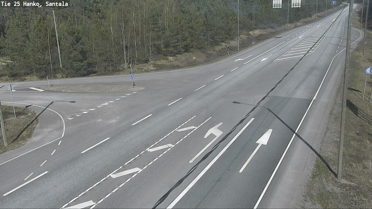Kelikamerat Kuva Tie 25 Hanko, Santala, Hanko, Uusimaa