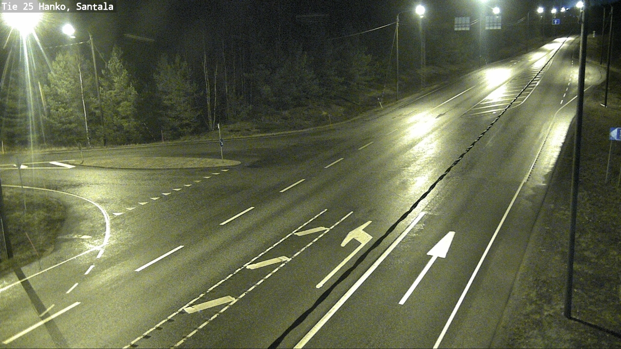 Weather Camera Image Road 25 Hanko, Santala, Hanko, Uusimaa