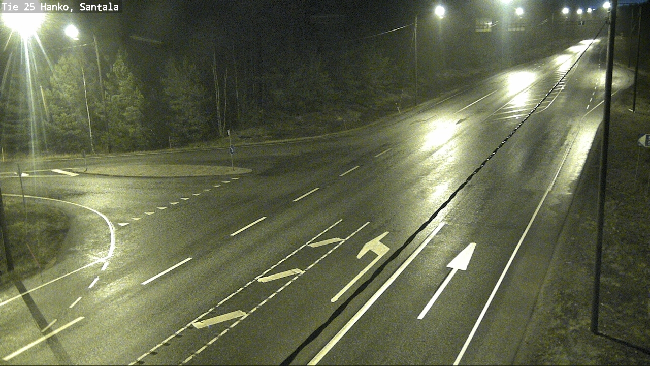 Weather Camera Image Road 25 Hanko, Santala, Hanko, Uusimaa