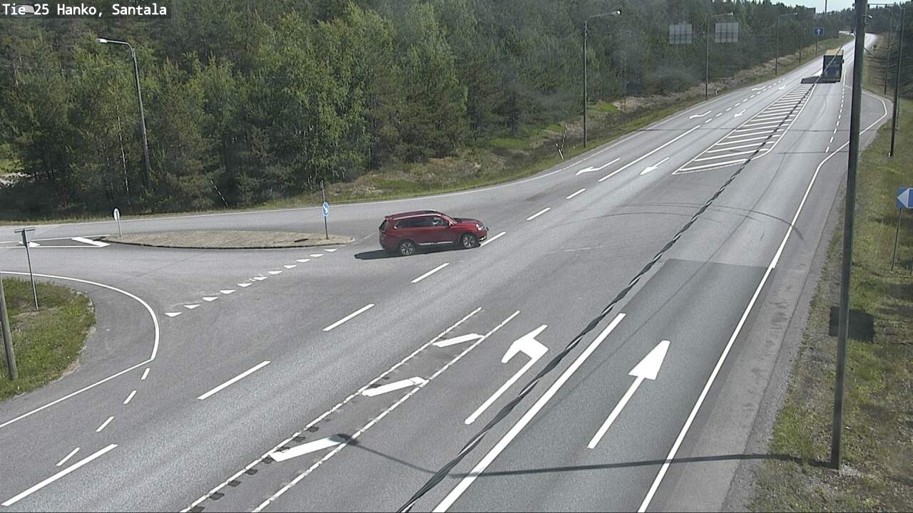 Kelikamerat Kuva Tie 25 Hanko, Santala, Hanko, Uusimaa