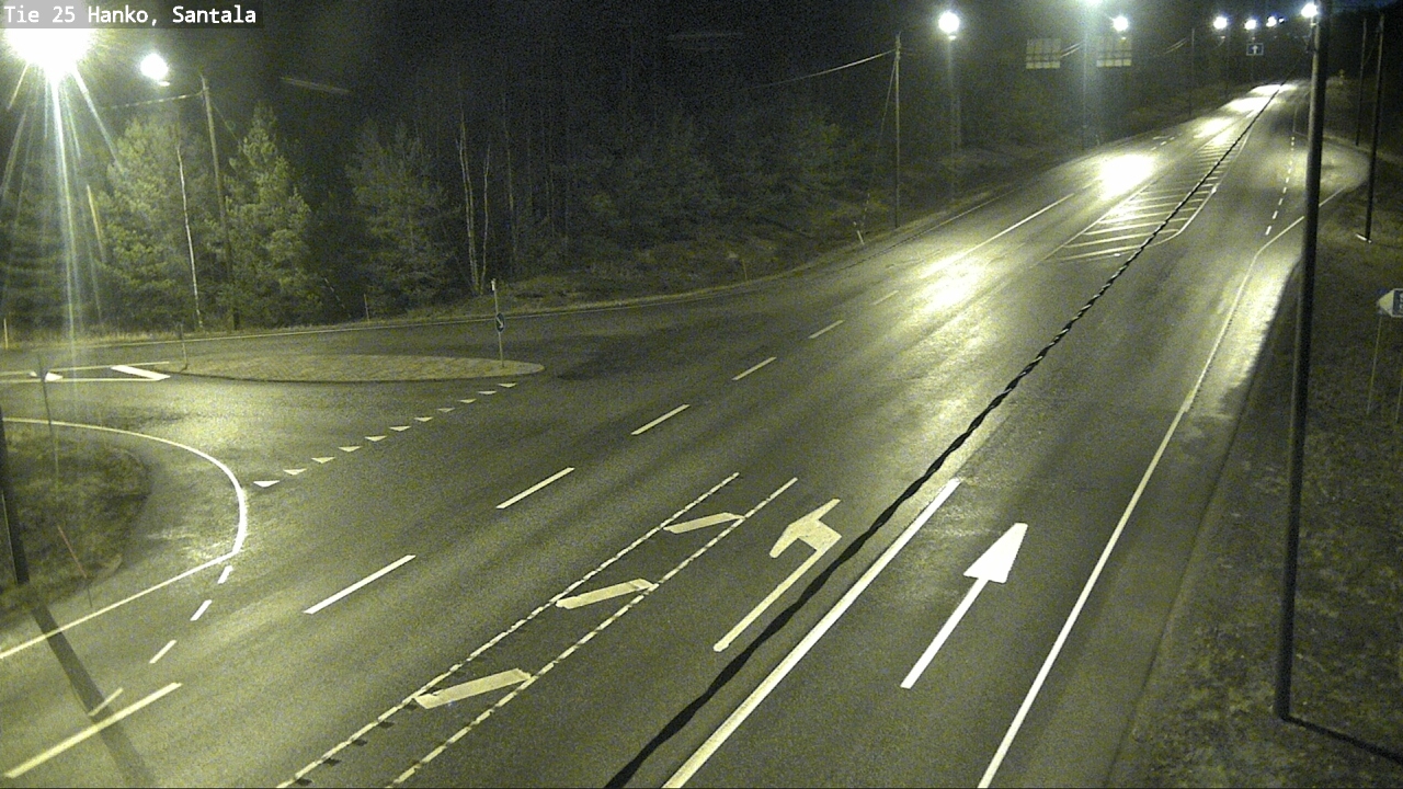 Weather Camera Image Road 25 Hanko, Santala, Hanko, Uusimaa