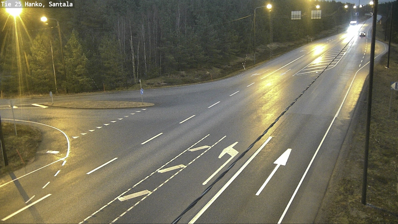 Weather Camera Image Road 25 Hanko, Santala, Hanko, Uusimaa