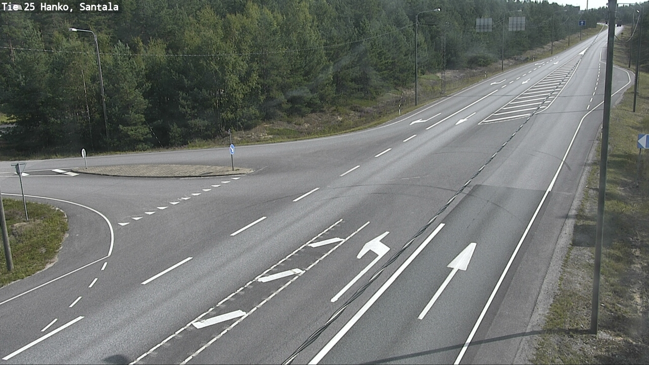 Weather Camera Image Väg 25 Hangö, Sandö, Hanko, Uusimaa