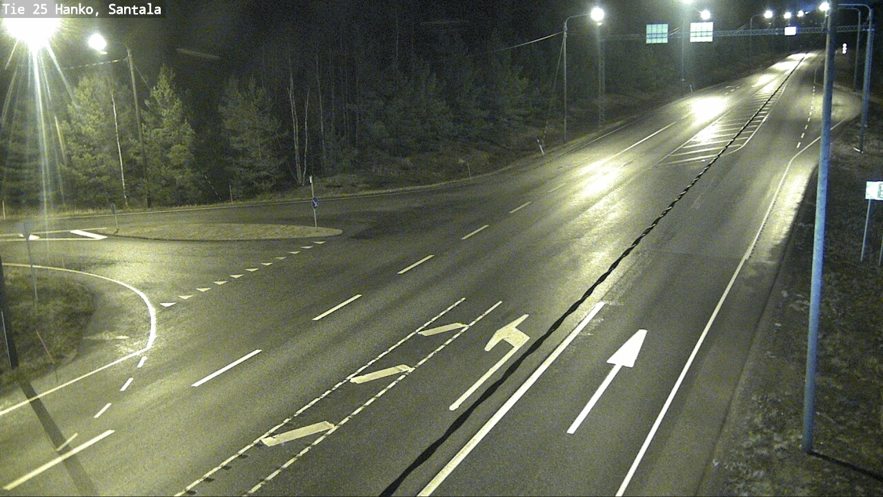Weather Camera Image Road 25 Hanko, Santala, Hanko, Uusimaa