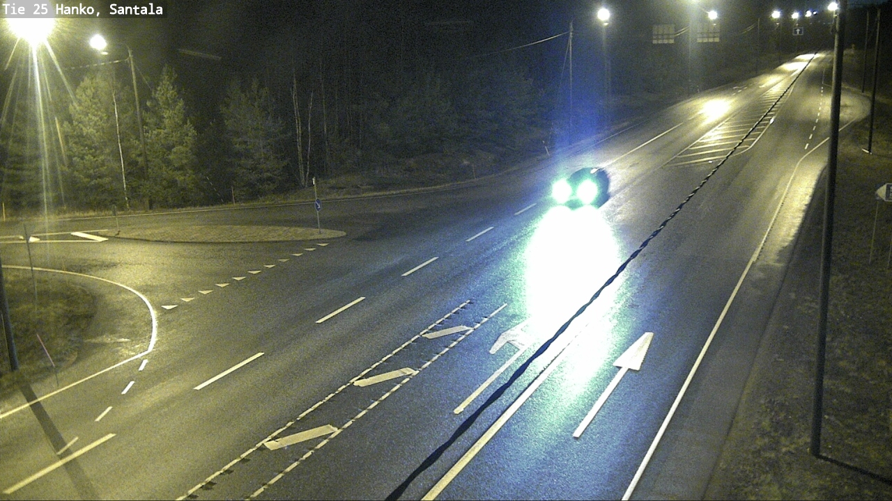 Weather Camera Image Road 25 Hanko, Santala, Hanko, Uusimaa