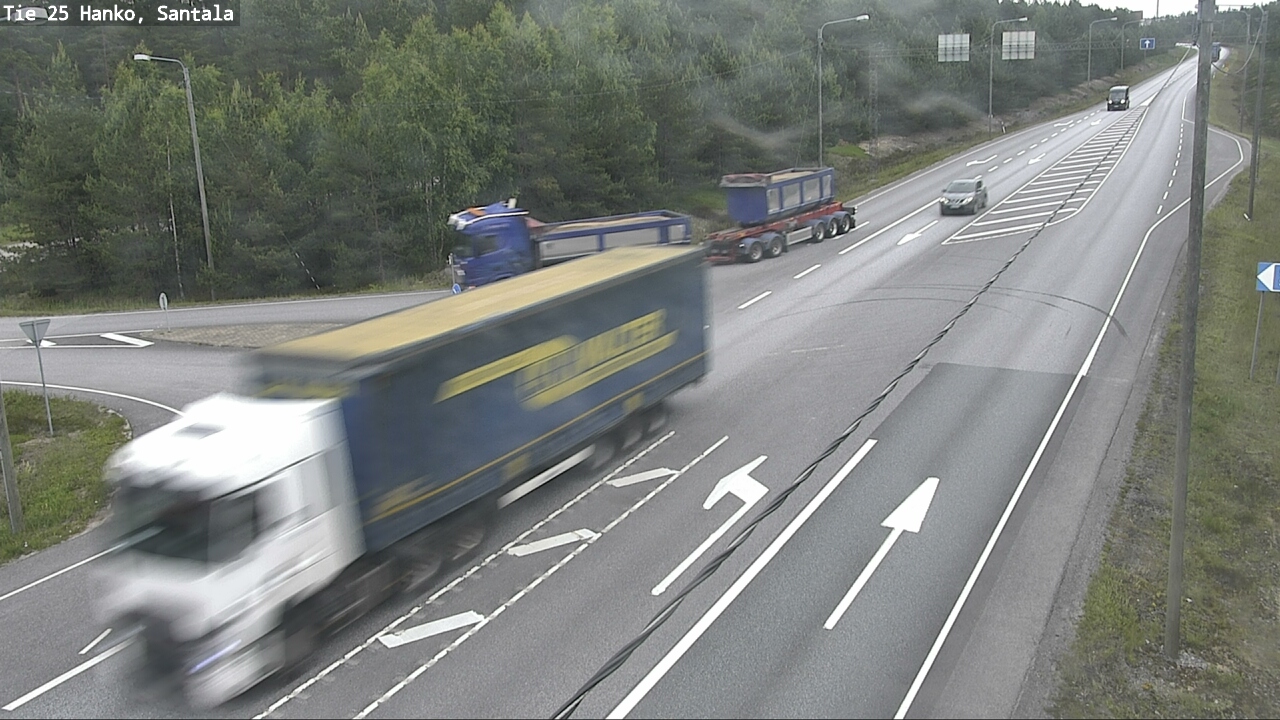 Weather Camera Image Väg 25 Hangö, Sandö, Hanko, Uusimaa