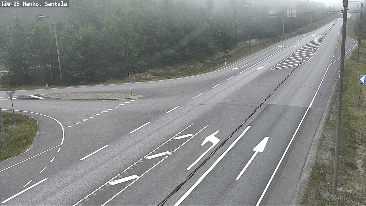 Weather Camera Image Väg 25 Hangö, Sandö, Hanko, Uusimaa