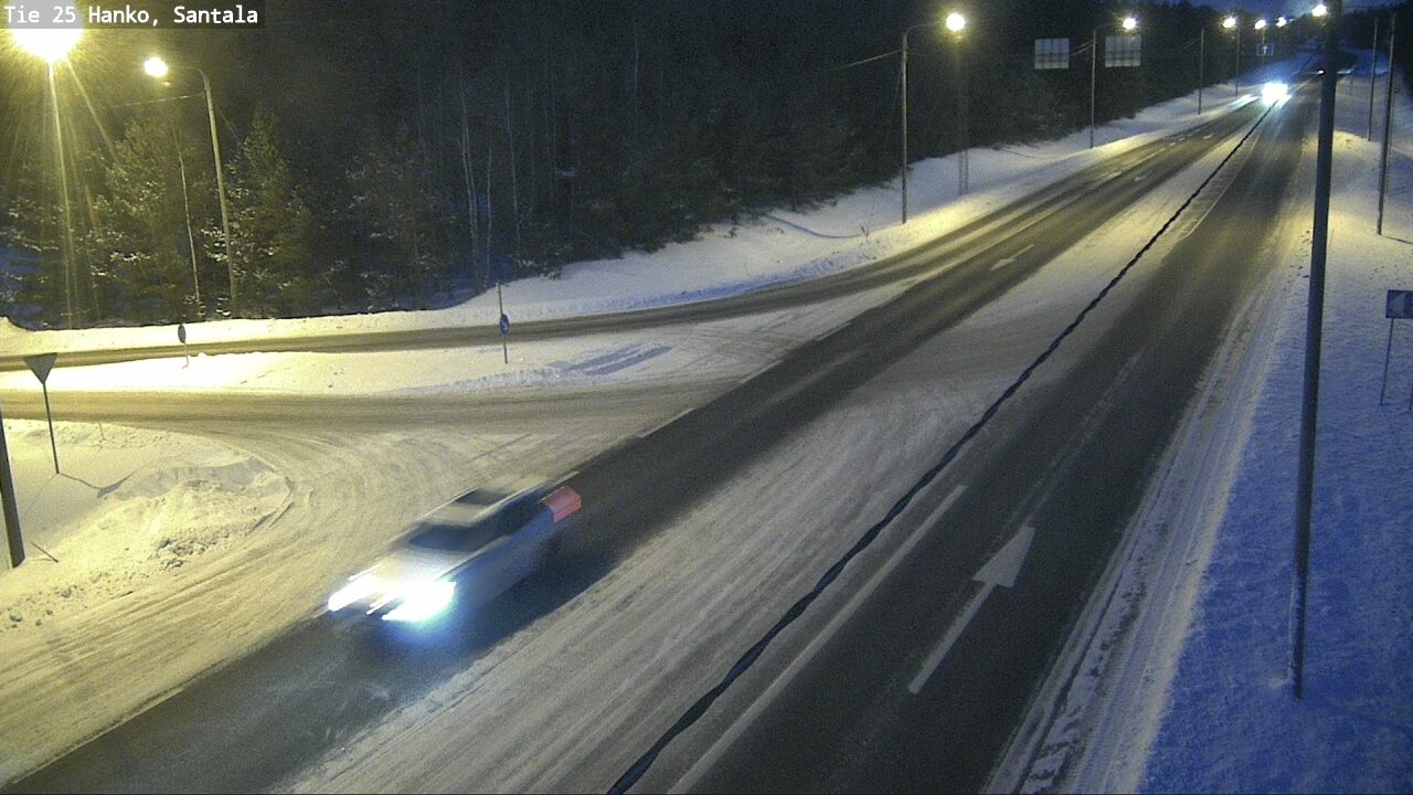 Weather Camera Image Road 25 Hanko, Santala, Hanko, Uusimaa