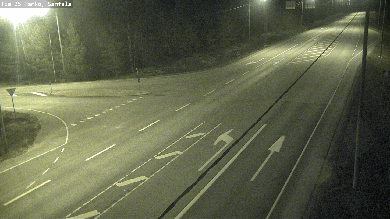 Weather Camera Image Väg 25 Hangö, Sandö, Hanko, Uusimaa